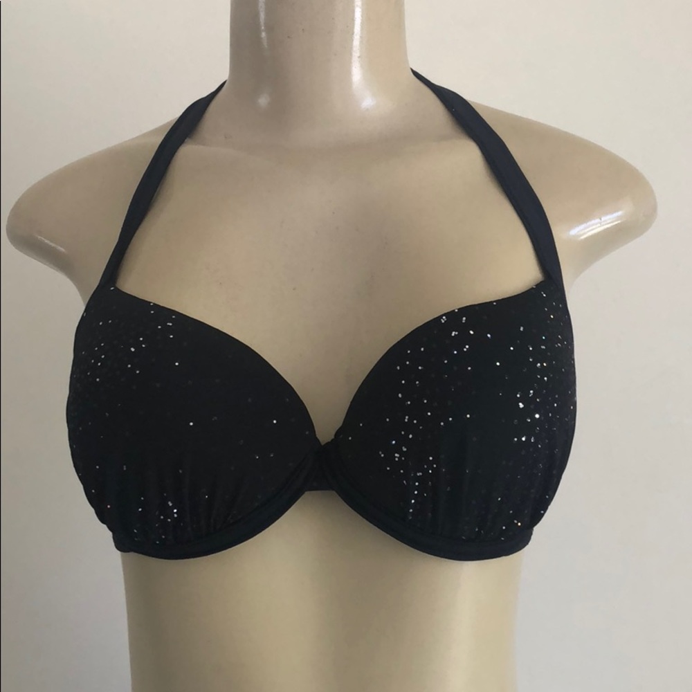 Halter sequence Bikini Top